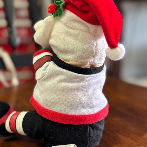 Hockey Christmas Santa Sings Hockey Night in Canada Song and Dances Gemmy GUC - Picture 2 of 4